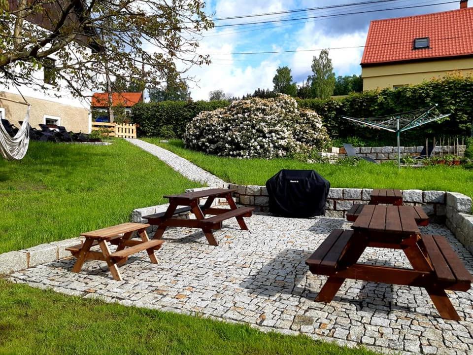 Penzion Pod Sudem Lázně Libverda Eksteriør bilde